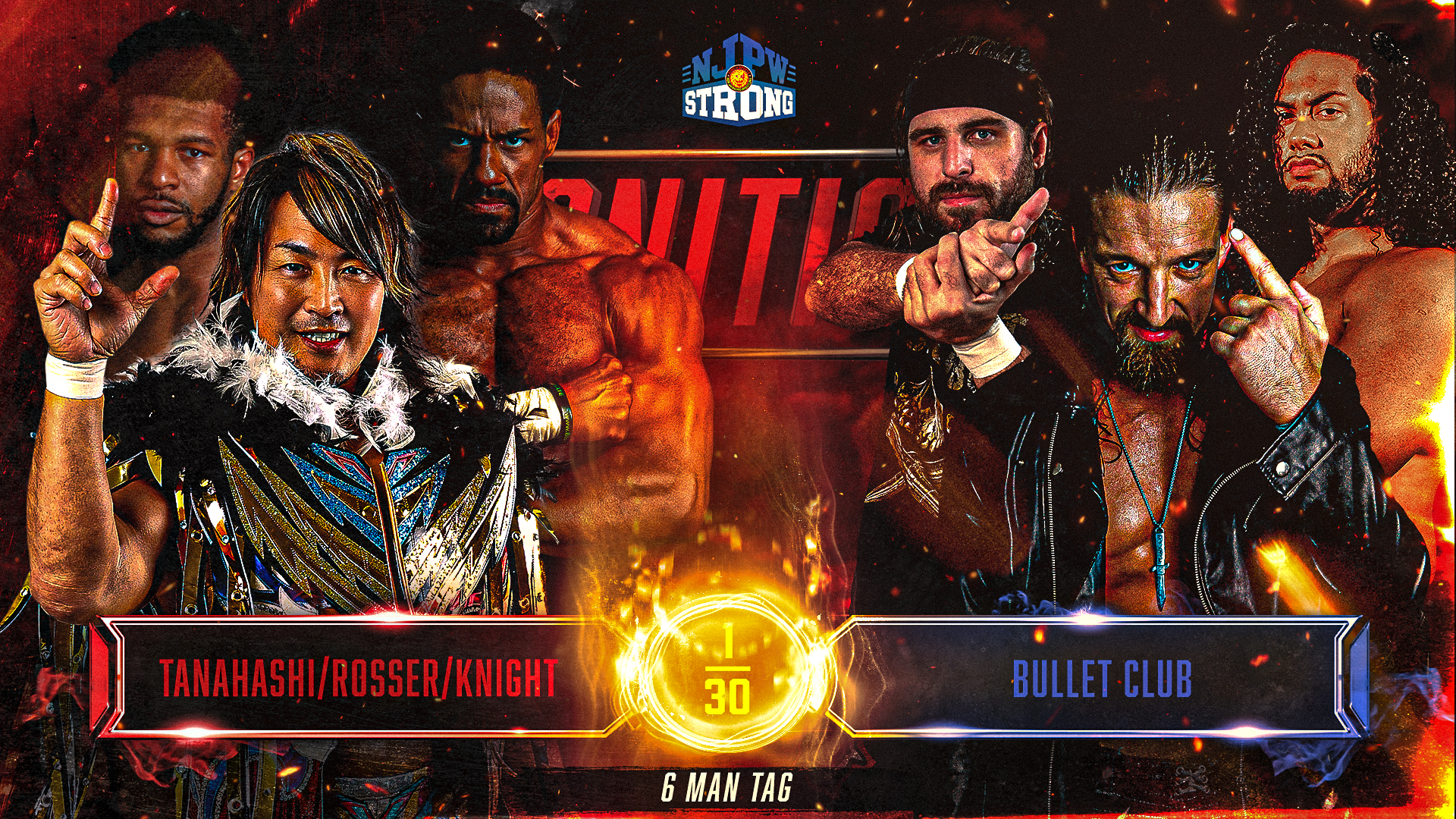 NJPW Strong Results (7/30/22): Hiroshi Tanahashi, Fred Rosser, Kevin Knight vs. Jay White, Chase Owens, Hikuleo