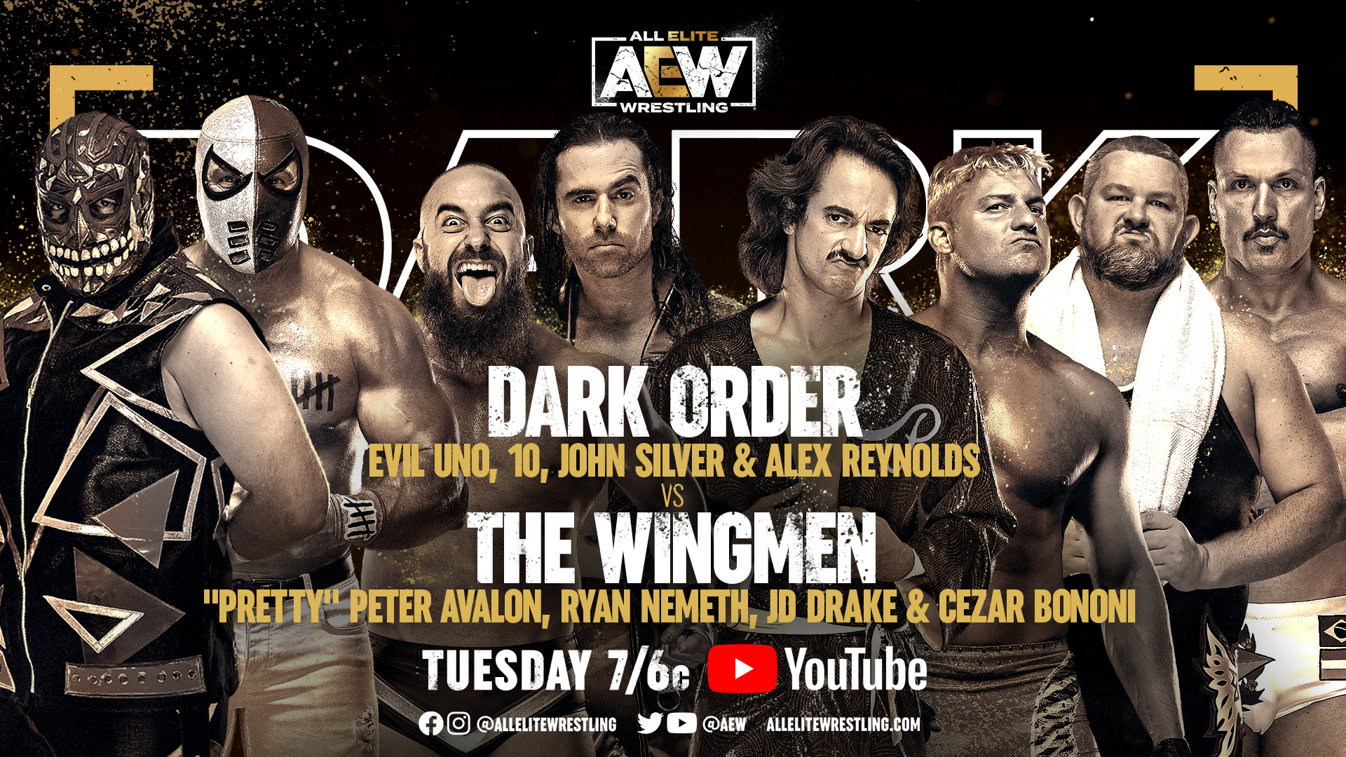 AEW Dark Results (7/5/22): The Dark Order vs. The Wingmen