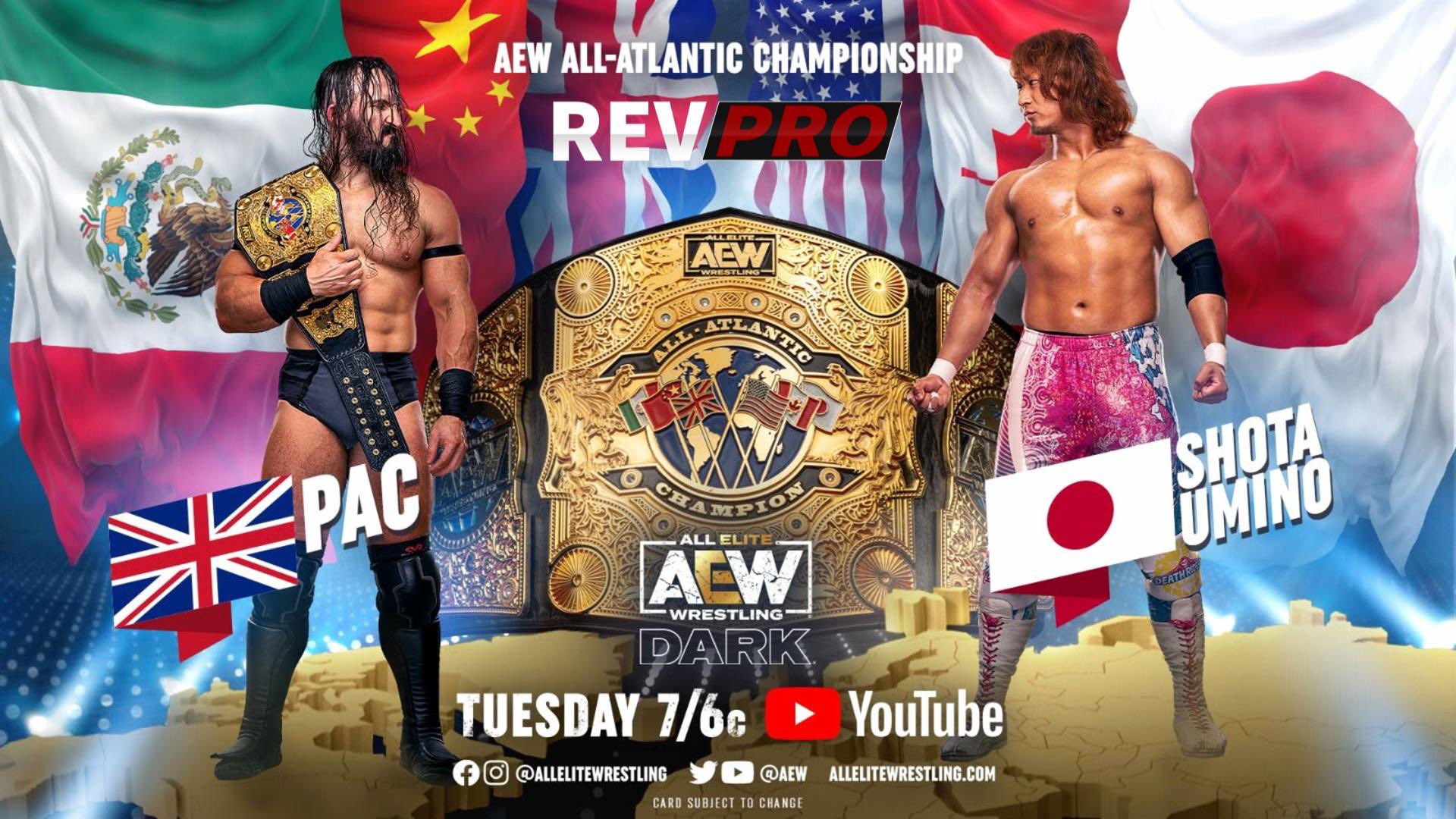 AEW Dark Results (7/12/22): PAC vs. Shota Umino