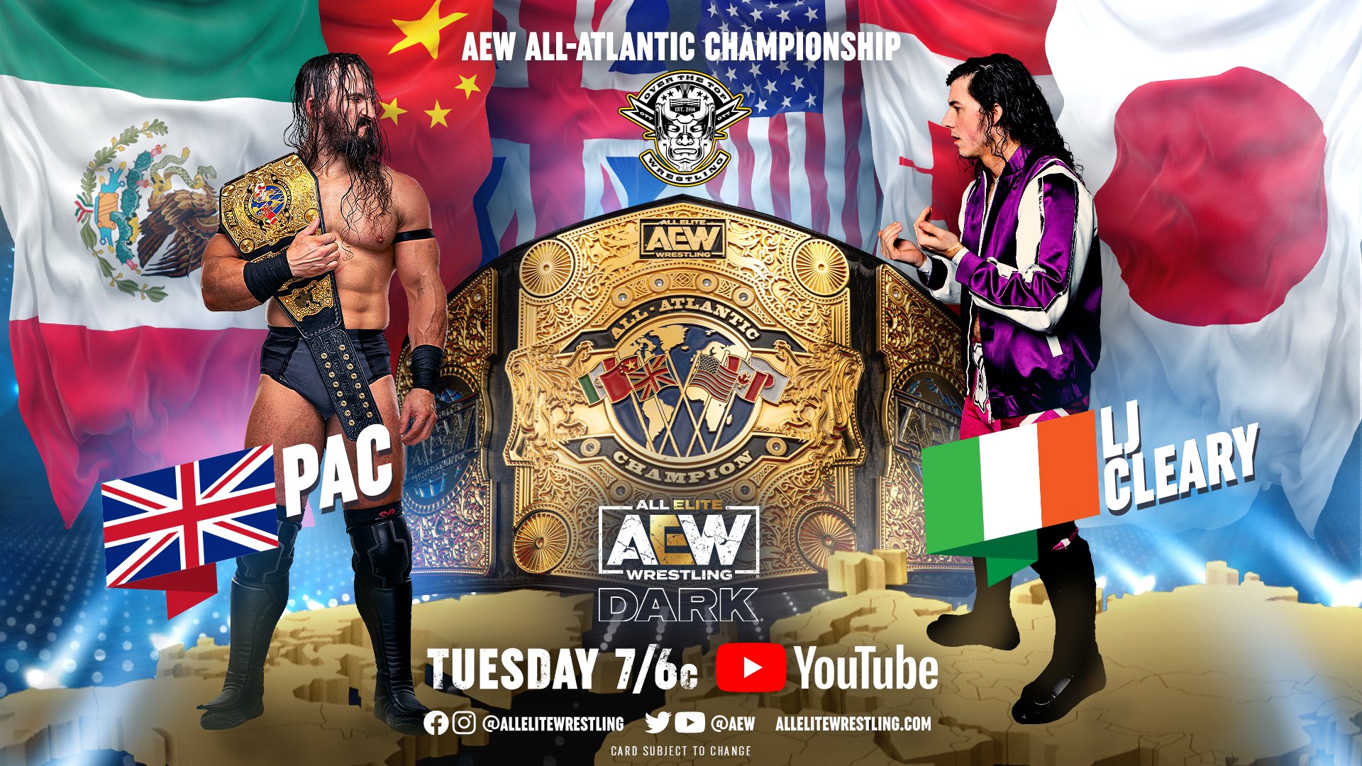 AEW Dark Results (7/26/22): PAC vs. LJ Cleary