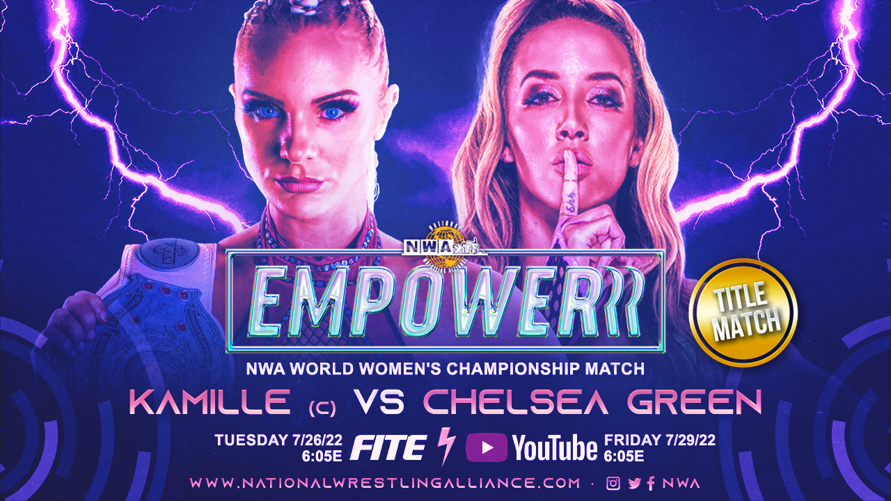 NWA Empowerrr Results (7/29/22): Kamille vs. Chelsea Green