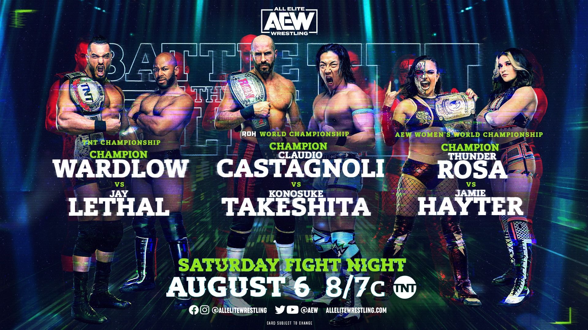 AEW Battle Of The Belts III Results