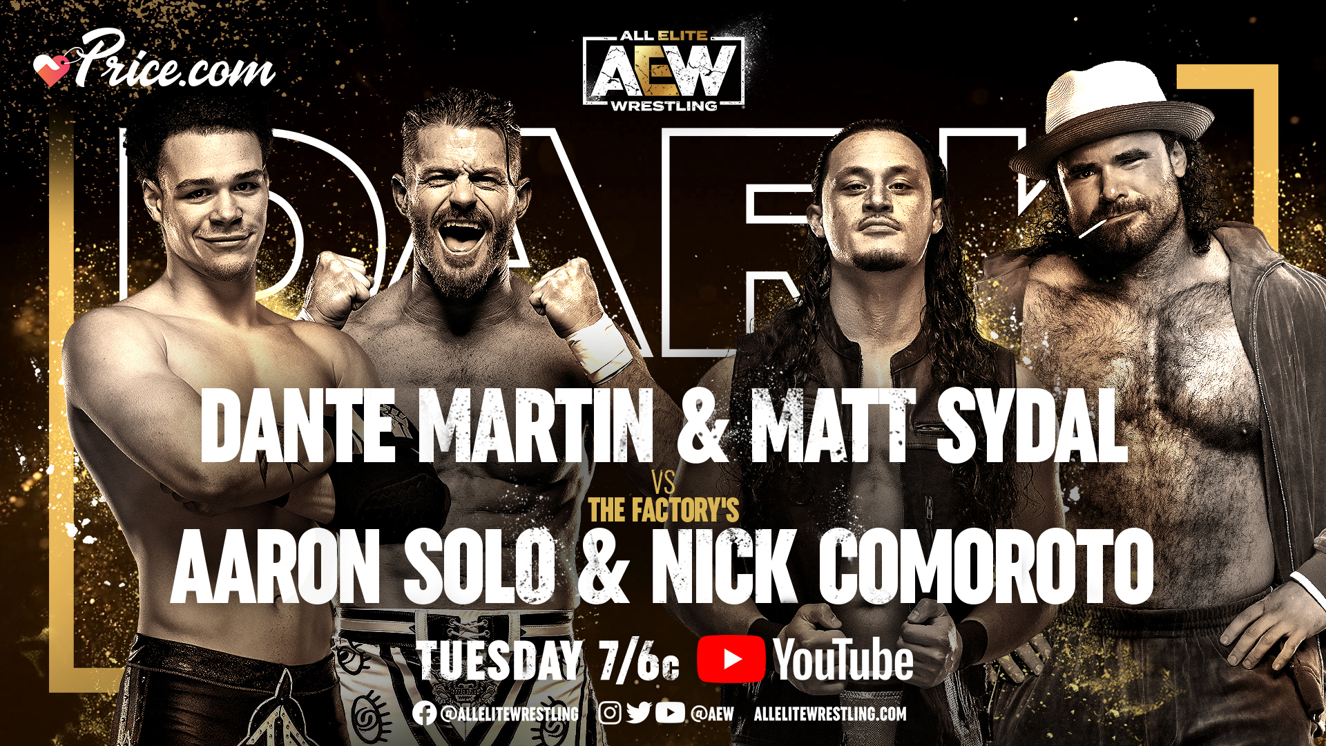 AEW Dark Results (8/23/22): Dante Martin & Matt Sydal vs. The Factory