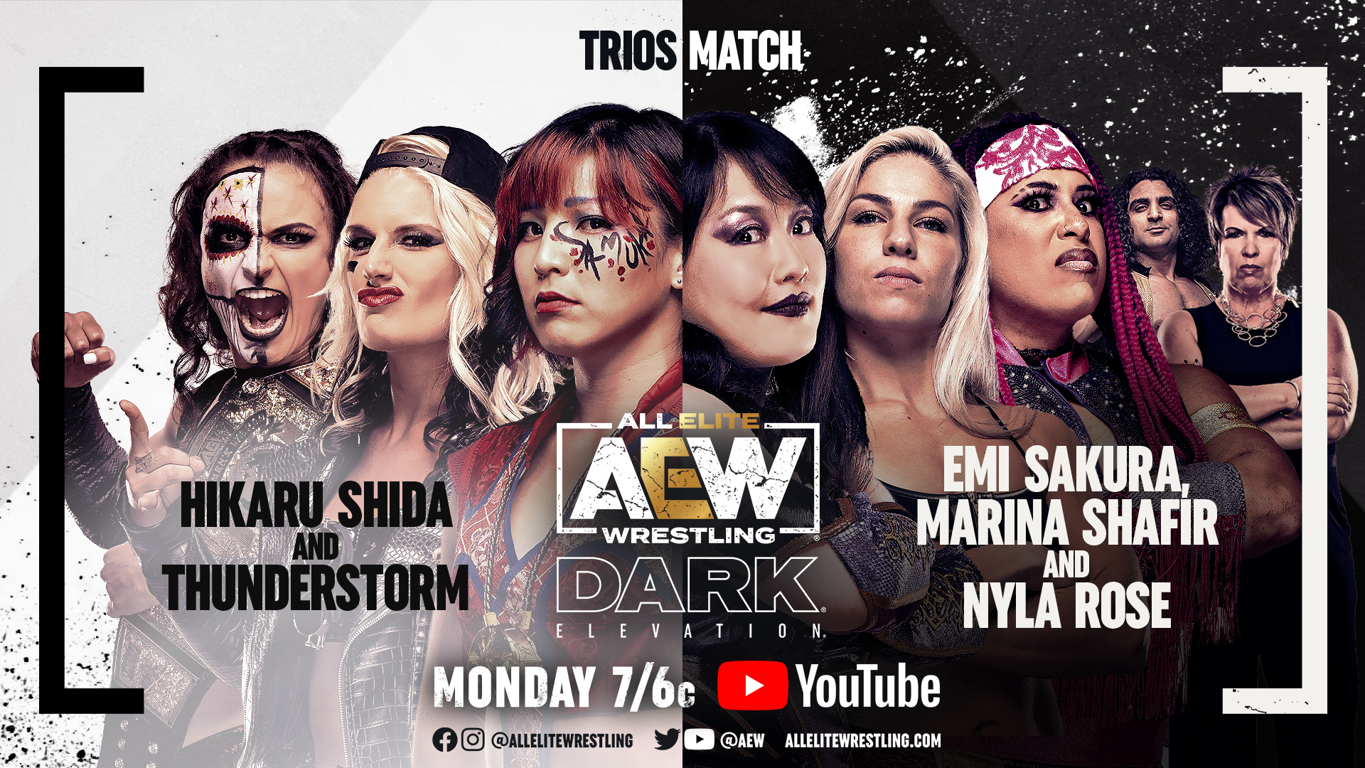 AEW Dark Elevation Results (8/15/22): Thunder Rosa, Toni Storm, Hikaru Shida vs. Nyla Rose, Marina Shafir, Emi Sakura