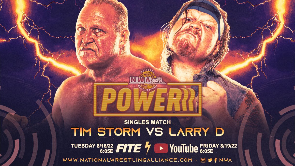 NWA Powerrr Results (8/16/22): Tim Storm vs. Larry D