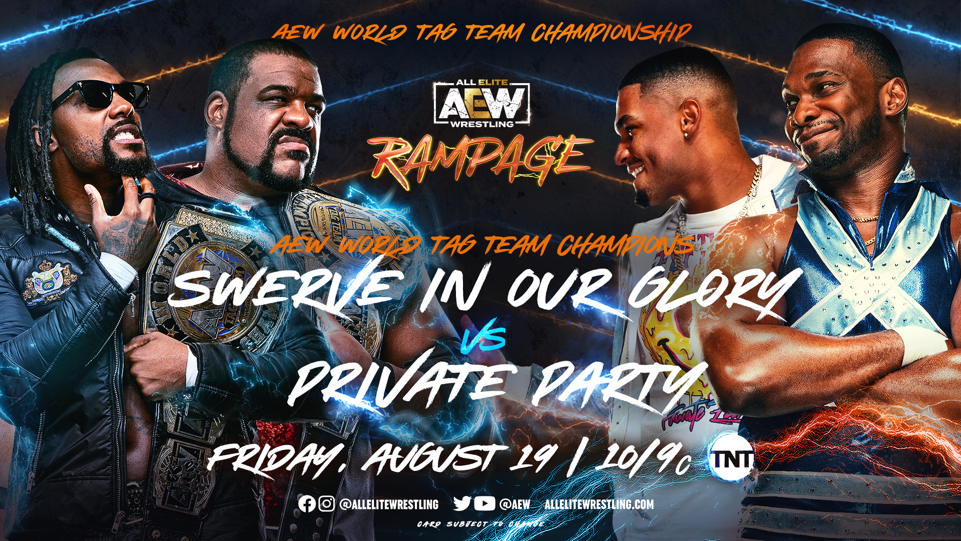 AEW Rampage Results (8/19/22): Keith Lee & Shane Strickland vs. Private Party