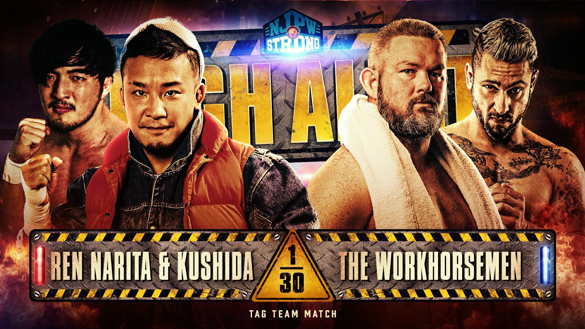 NJPW Strong Results (8/27/22): Kushida & Ren Narita vs. Anthony Henry & JD Drake