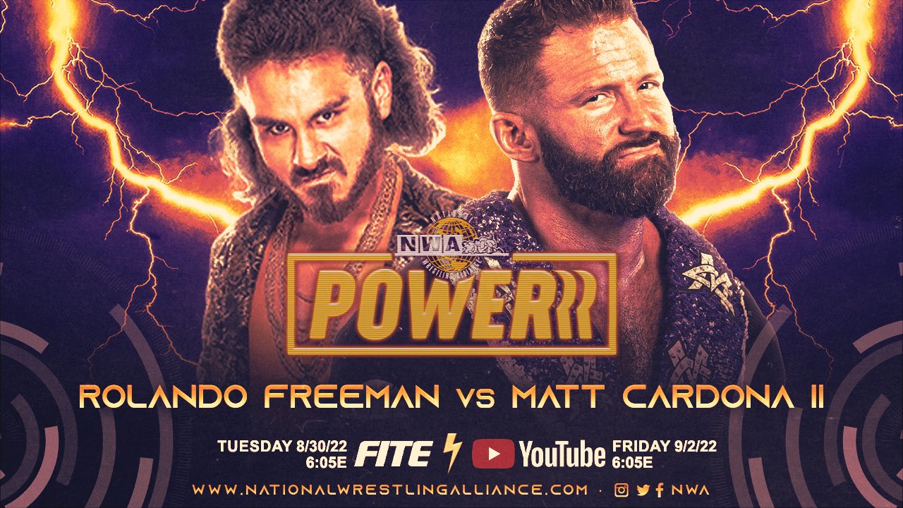 NWA Powerrr Results (8/30/22): Matt Cardona vs. Rolando Freeman II