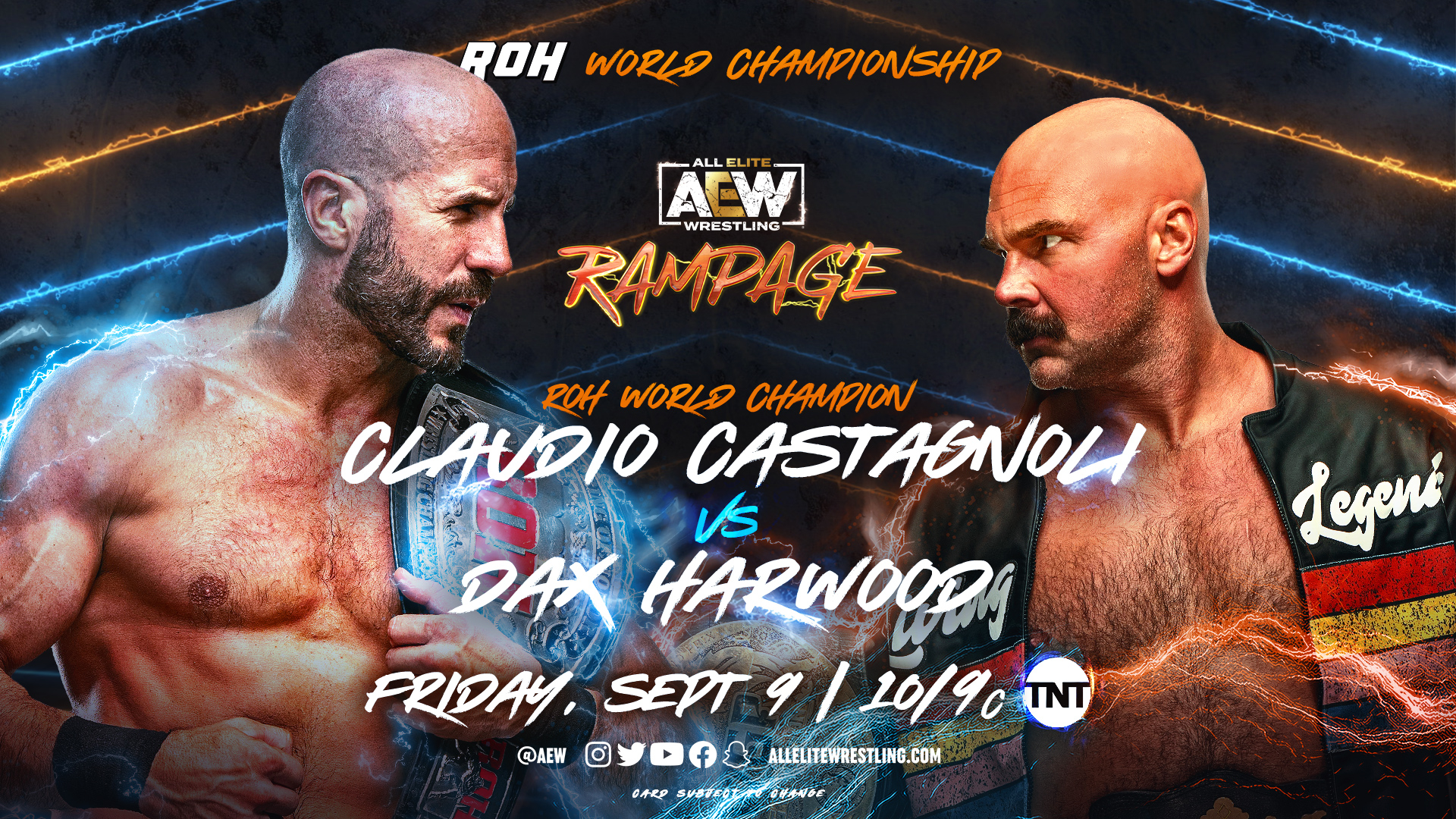 AEW Rampage Results (9/9/22): Claudio Castagnoli vs. Dax Harwood