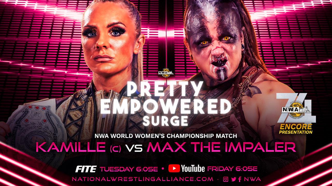 NWA Pretty Empowered Surge Results (9/30/22): Kamille vs. Max The Impaler