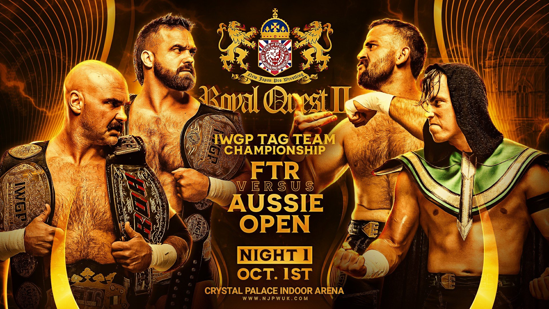 NJPW Royal Quest II Results (10/1/22): FTR vs. Aussie Open