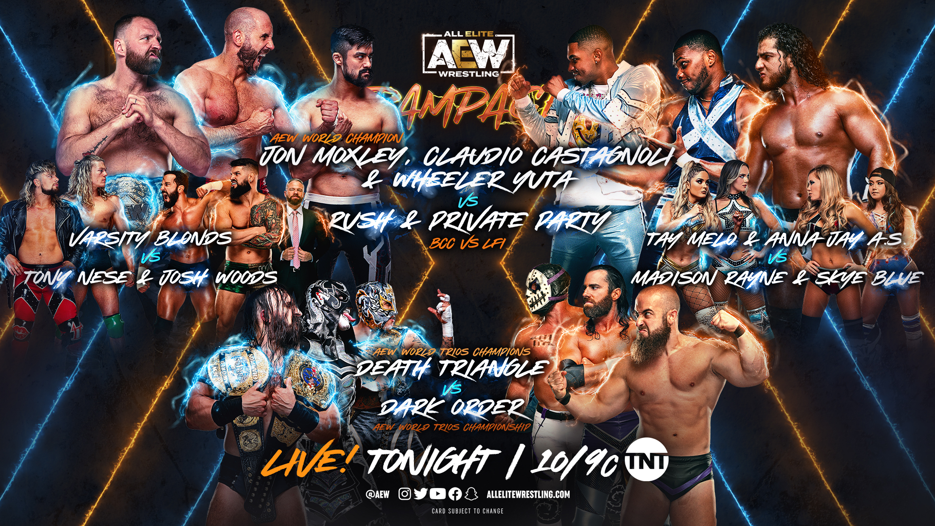AEW Rampage Results (10/7/22): The Death Triangle vs. The Dark Order