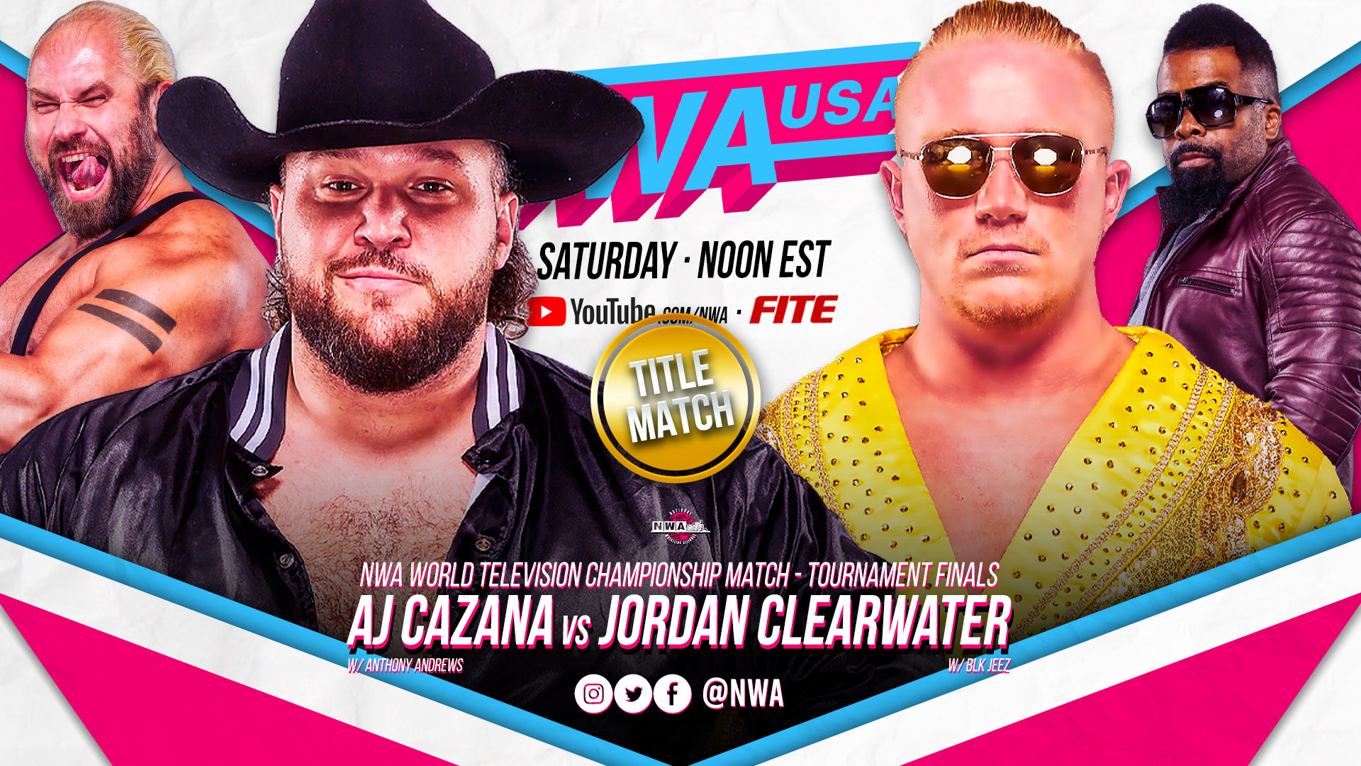 NWA USA Results (10/22/22): AJ Cazana vs. Jordan Clearwater