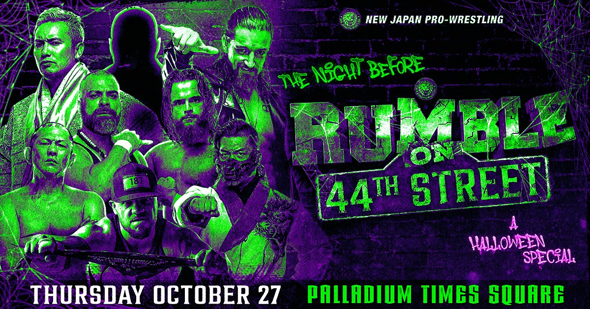 NJPW The Night Before Rumble On 44th Street Results