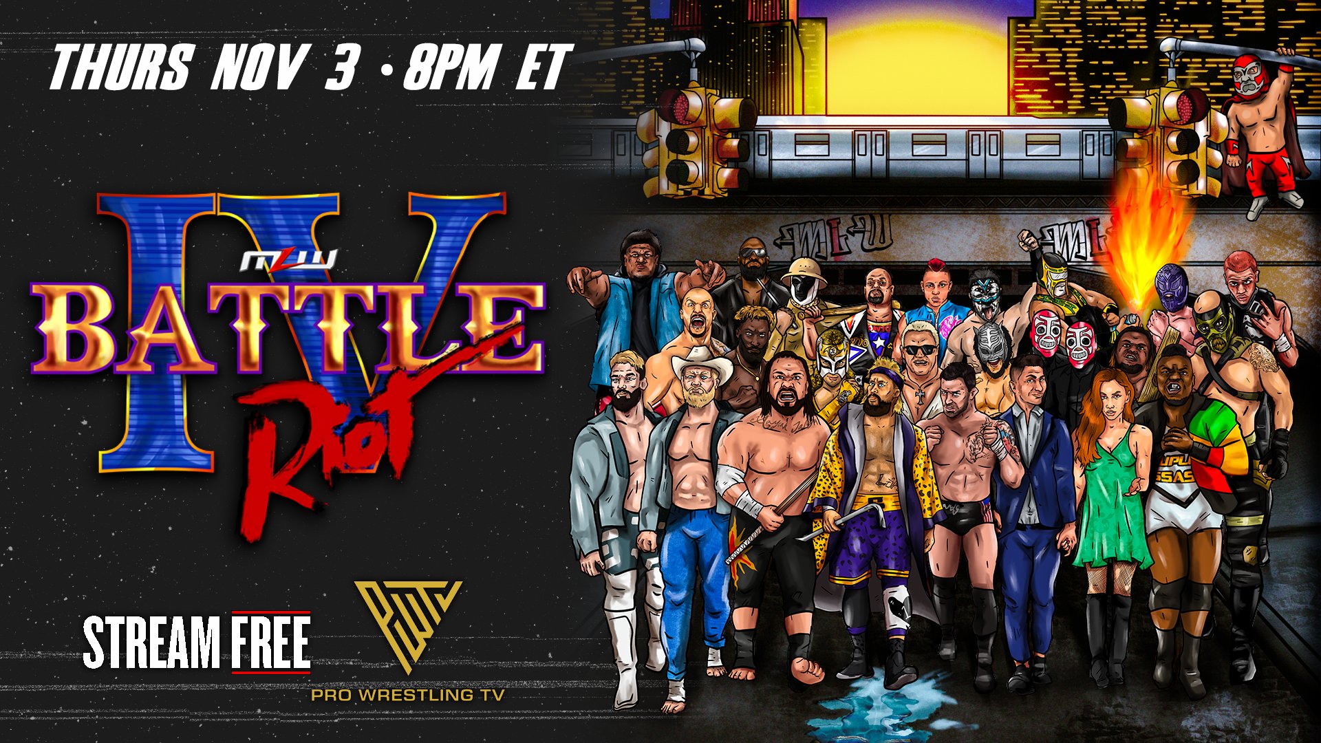 MLW Battle Riot IV Results
