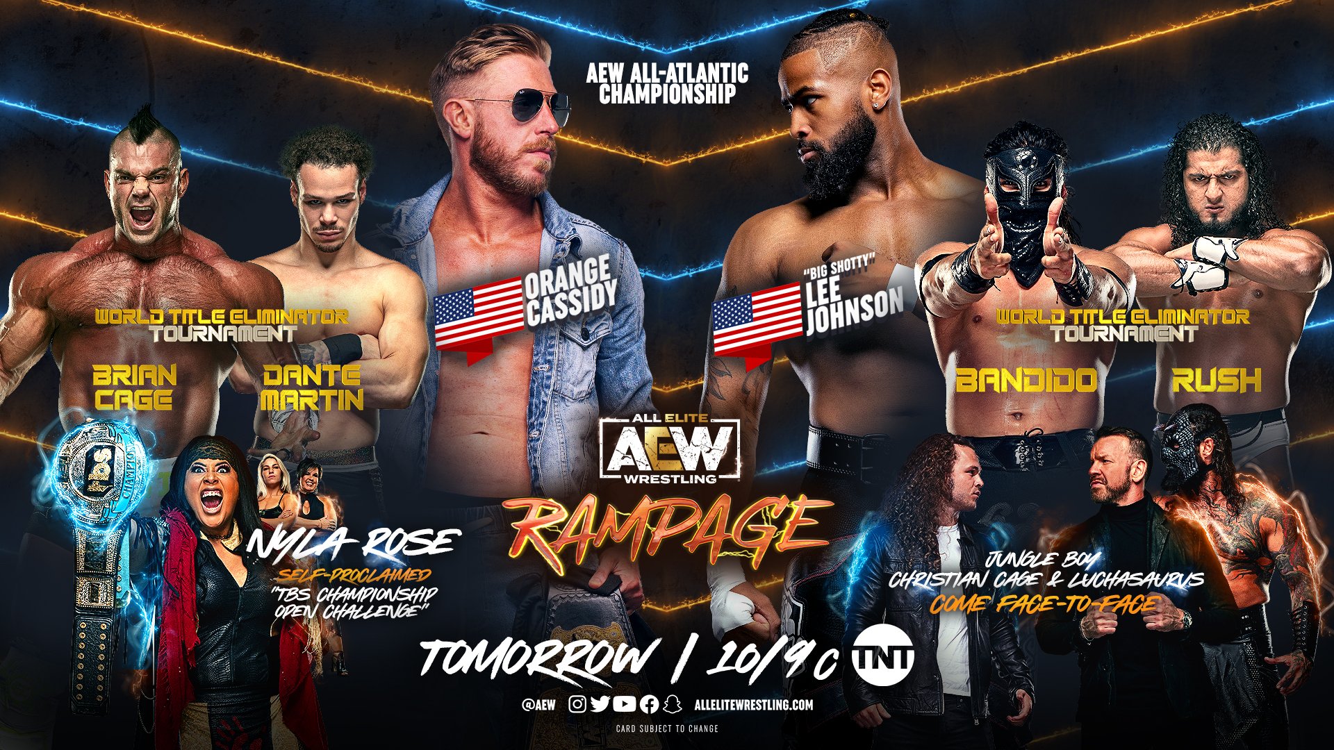 AEW Rampage Results (11/11/22): Orange Cassidy vs. Lee Johnson