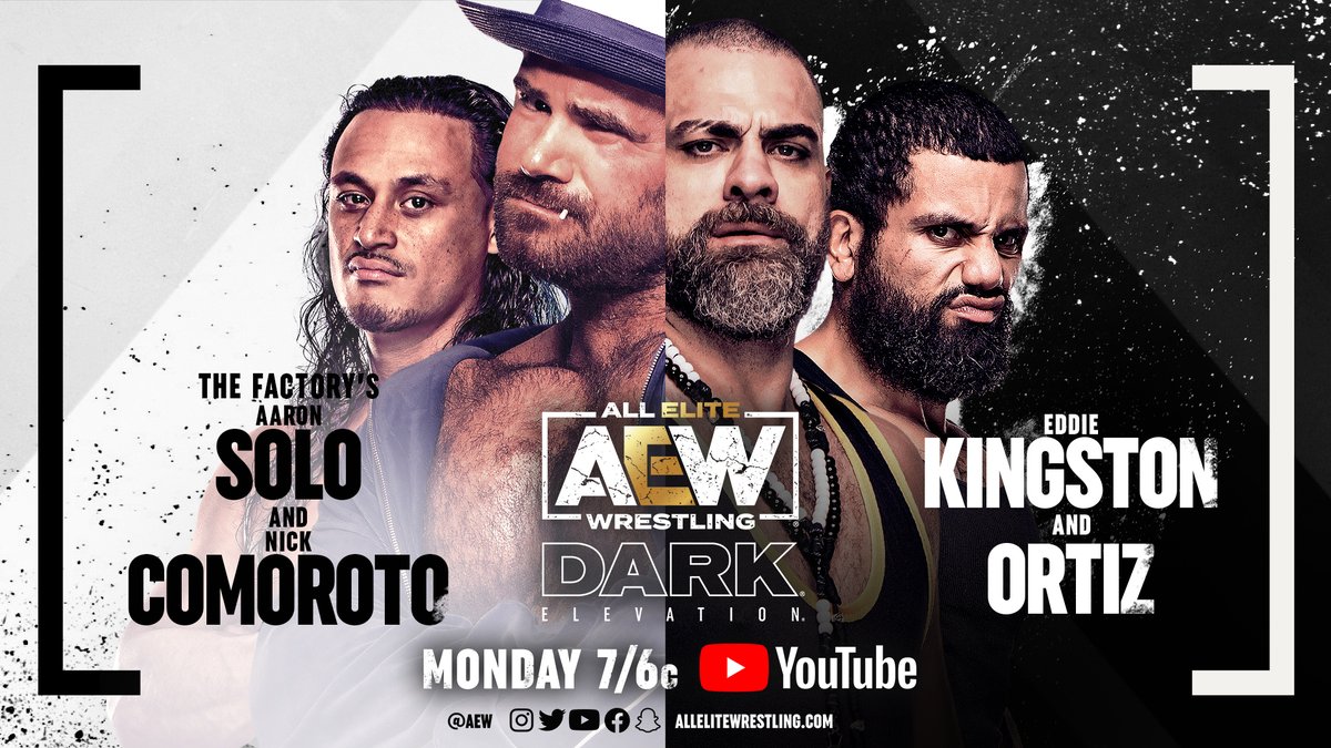 AEW Dark Elevation Results (11/28/22): Eddie Kingston & Ortiz vs. The Factory