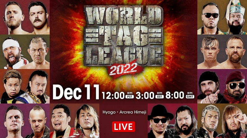 NJPW World Tag League Results (12/11/22): Hirooki Goto & Yoshi Hashi vs. TMDK