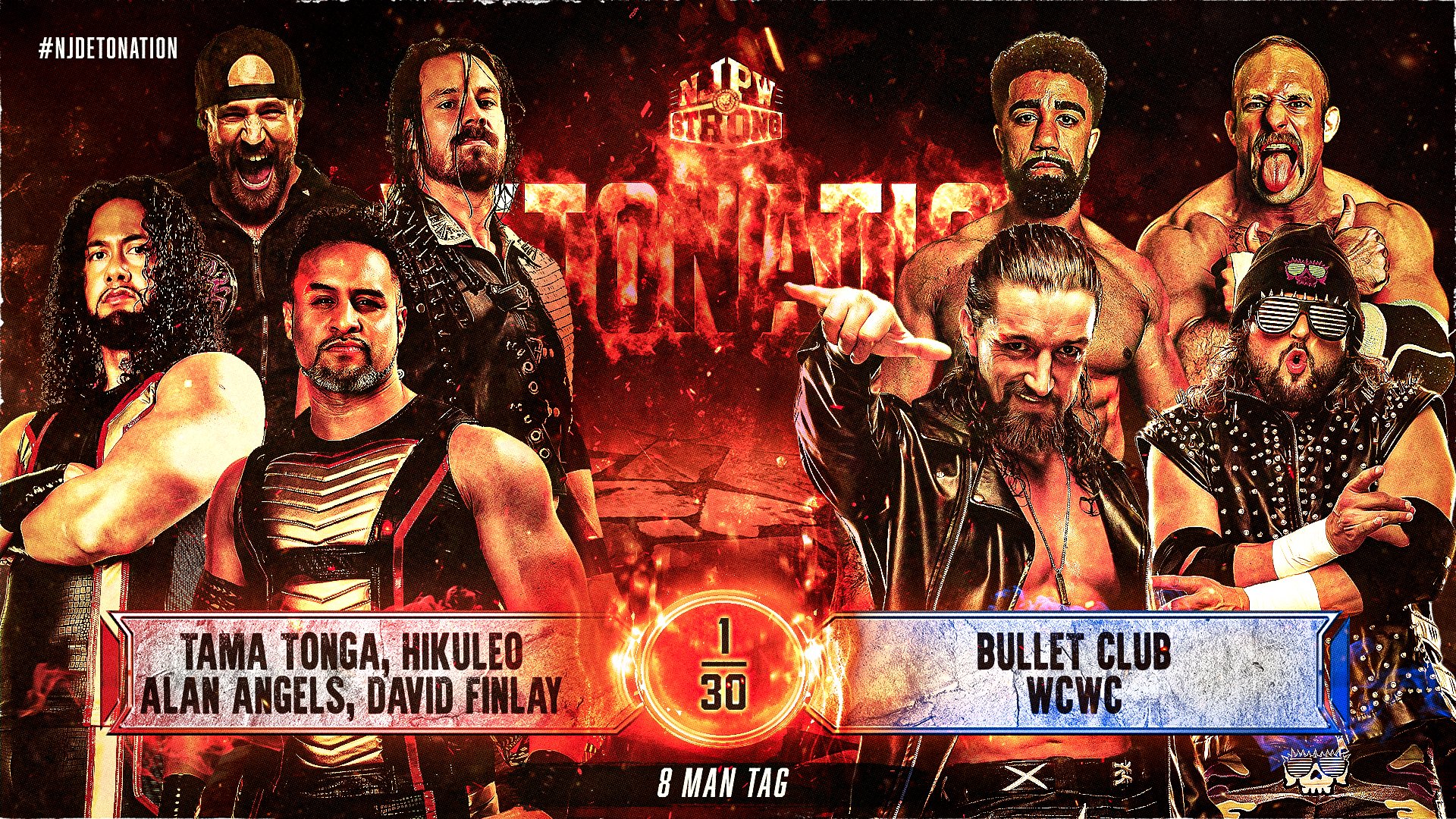 NJPW Strong Results (12/10/22): Bullet Club & The West Coast Wrecking Crew vs. Tama Tonga, Hikuleo, David Finlay, Alan Angels