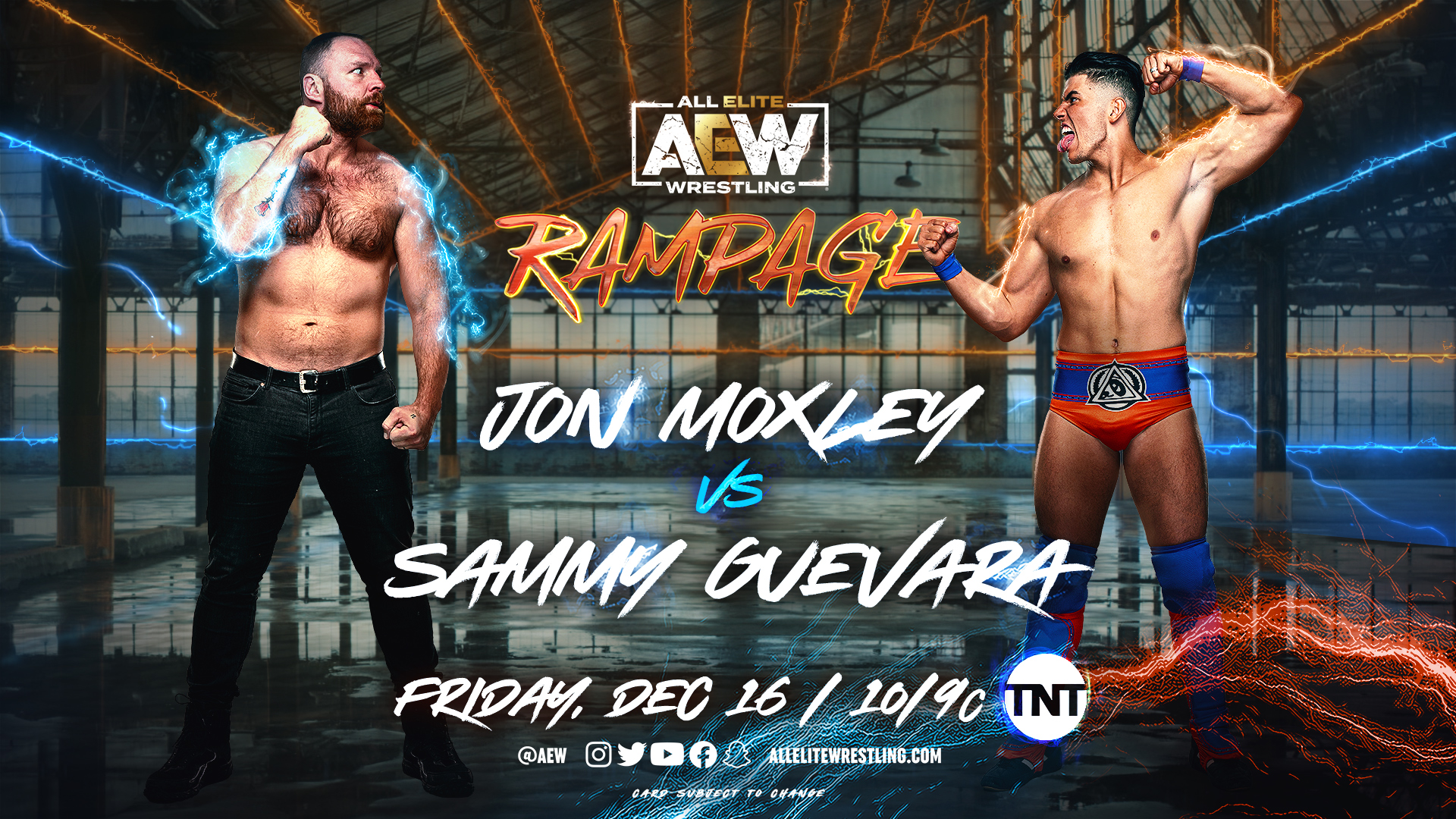 AEW Rampage Results (12/16/22): Jon Moxley vs. Sammy Guevara