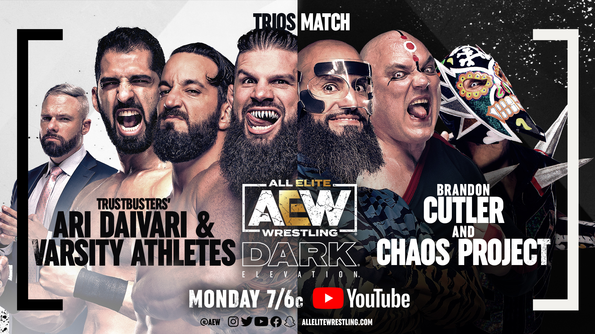 AEW Dark Elevation Results (12/12/22): Ariya Daivari & The Varsity Athletes vs. Brandon Cutler & Chaos Project