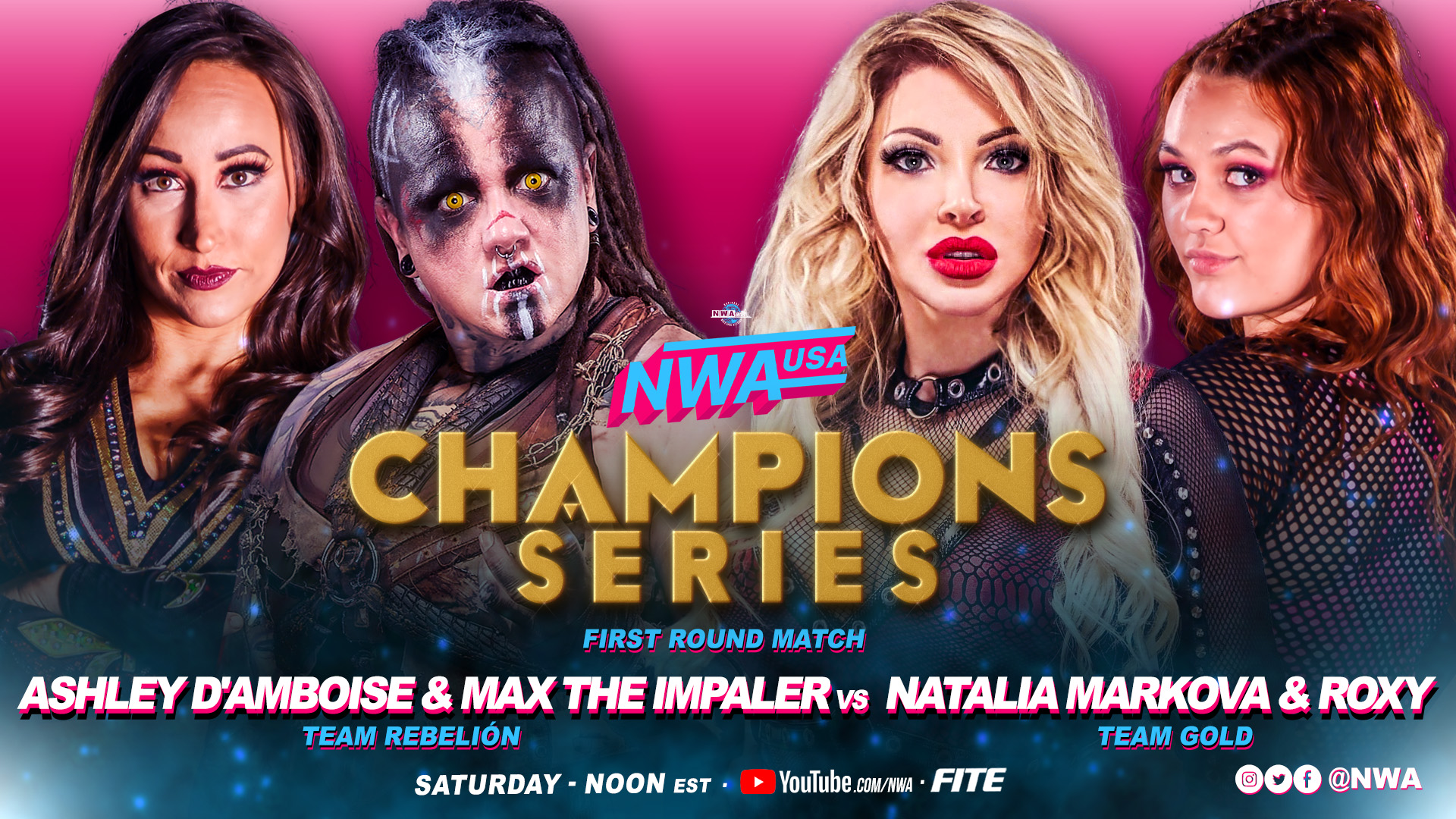 NWA USA Results (12/17/22): Max The Impaler & Ashley D’Amboise vs. Natalia Markova & Roxy