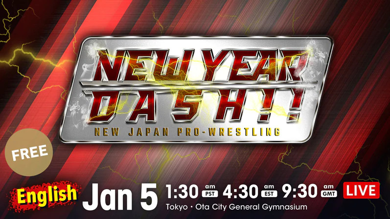 NJPW New Years Dash 2023 Results