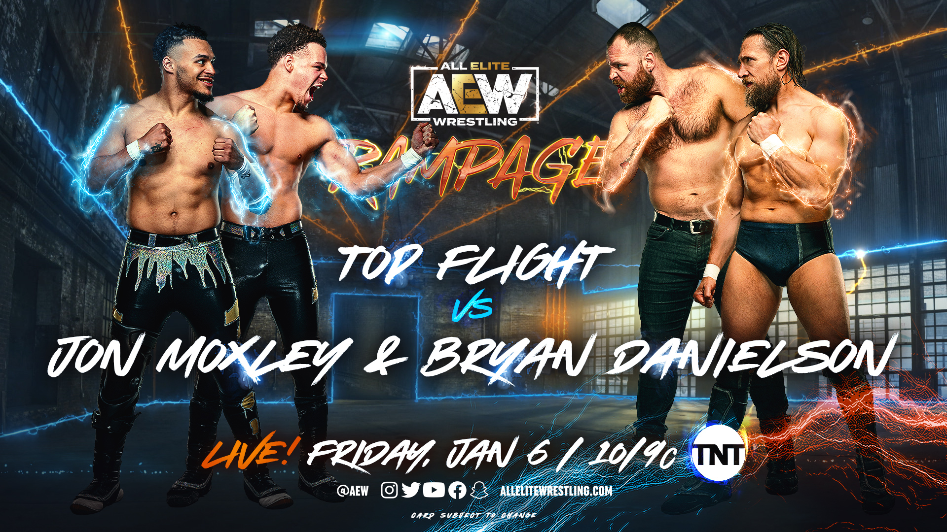 AEW Rampage Results (1/6/23): Bryan Danielson & Jon Moxley vs. Top Flight