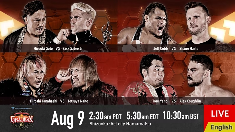 NJPW G1 Climax 33 Results (8/9/23): Tetsuya Naito vs. Hiroshi Tanahashi