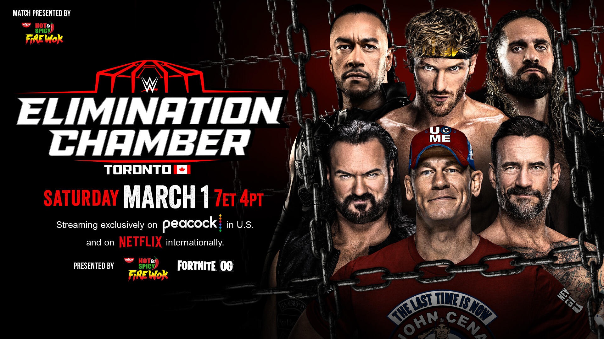 WWE Elimination Chamber 2025 Results