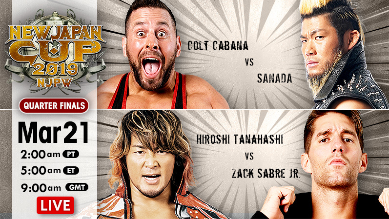New Japan Cup Results (3/21/19)
