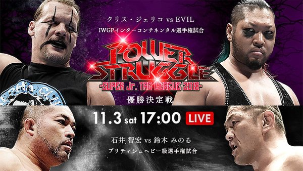 NJPW Power Struggle 2018 Results
